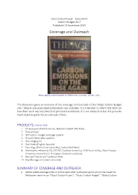 Coverage and Outreach