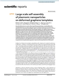 Large Scale Self-Assembly of Plasmonic Nanoparticles On