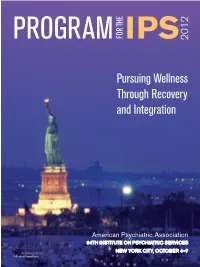 Pursuing Wellness Through Recovery and Integration