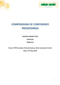 Compendium of Conference Proceedings
