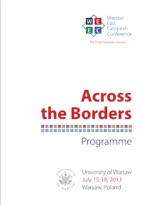 Across the Borders