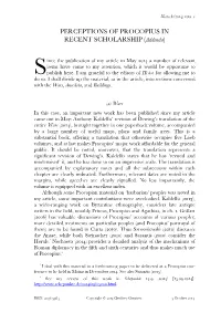 2014.A03a Greatrex, Perceptions of Procopius Addendum