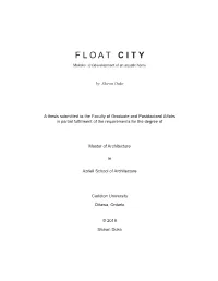 F L O a T C I T Y Makoko : (Re)Development of an Aquatic Home