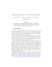 Inquisitive Semantics: a New Notion of Meaning