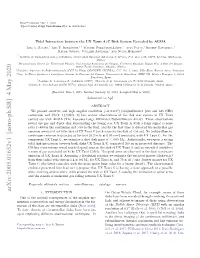 Tidal Interaction Between the UX Tauri Disk A/C System Revealed by ALMA 3