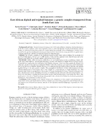 East African Diploid and Triploid Bananas