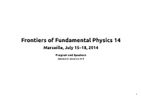 Full Program, with Speakers