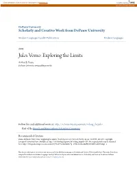 Jules Verne: Exploring the Limits Arthur B