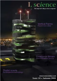 Issue 10 • Autumn 2008 I, Science Issue 10 • Autumn 2008 from the Editor