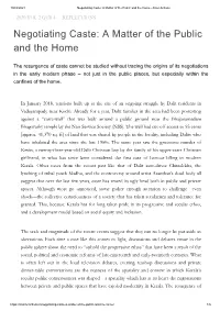 Negotiating Caste: a Matter of the Public and the Home – Inter-Actions