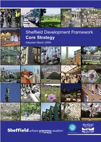 Sheffield Development Framework Core Strategy Adopted March 2009