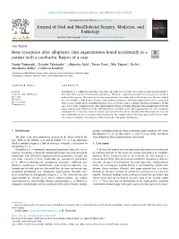 Bone Resorption After Alloplastic Chin Augmentation Found Incidentally In