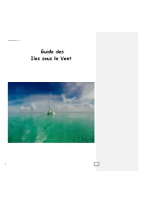 Guide Des Iles Sous Le Vent