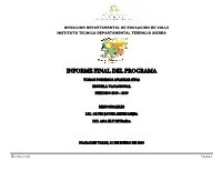 Informe Final Del Programa