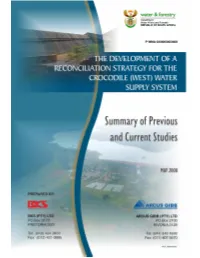 Summary of Previous and Current Studies