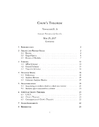 6 GAGA & Chow's Theorem