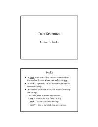 Data Structures