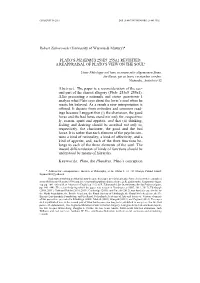 Plato's Phaedrus 253E5–255A1 Revisited. a Reappraisal Of
