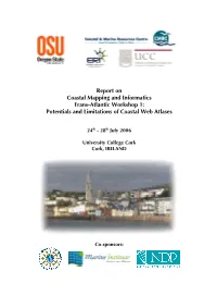 Report on Coastal Mapping and Informatics Trans-Atlantic Workshop 1: Potentials and Limitations of Coastal Web Atlases