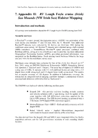 Report on the Development of a Marine Landscape Classification for the Irish Sea
