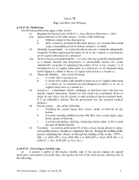 Statutory Rape of a Child by an Adult