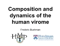 Composition and Dynamics of the Human Virome