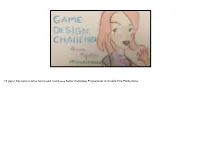 Design Challenge Panel