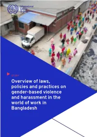 Overview of Laws, Policies and Practices on Gender-Based Violence