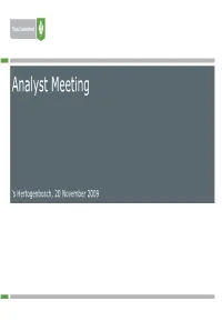 Presentation Analyst Meeting