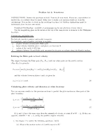 Problem Set 2: Plate Motions