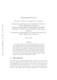 Arxiv:1802.06888V1 [Cs.AI] 5 Jan 2018 Superrational Types