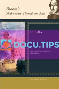 93708615 Bloom S Shakespeare Through the Ages Othello Harold