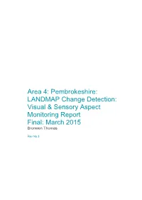 Pembrokeshire: LANDMAP Change Detection: Visual & Sensory Aspect
