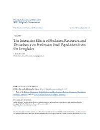 The Interactive Effects of Predators, Resources, and Disturbance On