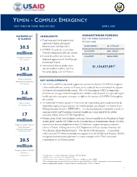 Yemen Complex Emergency Fact Sheet 8 06-05-2020