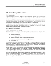 Environmental Assessment Certificate Application Section 7: Assessment of Potential Social Effects