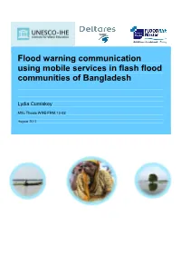 Flash Flood Early Warning 4.2