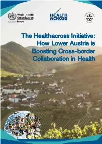 How Lower Austria Is Boosting Cross-Border Collaboration in Health