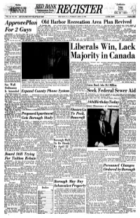 Liberals Win, Lack Mcdowell