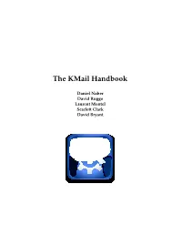 The Kmail Handbook