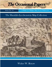 Hauslab-Liechtenstein Map Collection