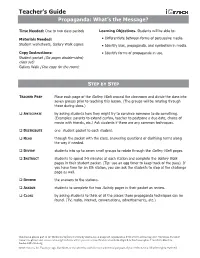 Teacher's Guide