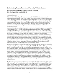Understanding Volcano Hazards and Preventing Volcanic Disasters