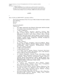 Commission Decision of 13 October 2006 Amending Decision 2005/393/EC As Regards the Conditions Applicable to Movements from Or T