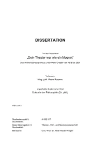 Dissertation