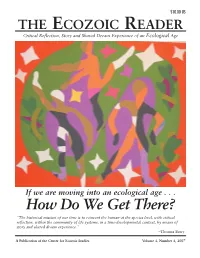 Ecozoic Reader.Vol. 4, No. 4.How Do We Get There 2007.Text