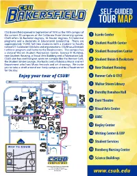 SELF-GUIDED TOUR Map
