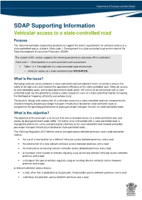 Access to a State‐Controlled Road