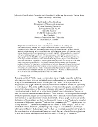 Subgraph Classification, Clustering and Centrality for a Degree Asymmetric Twitter Based Graph Case Study: Suicidality