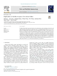 Duplication of Toll-Like Receptor 22 in Teleost Fishes